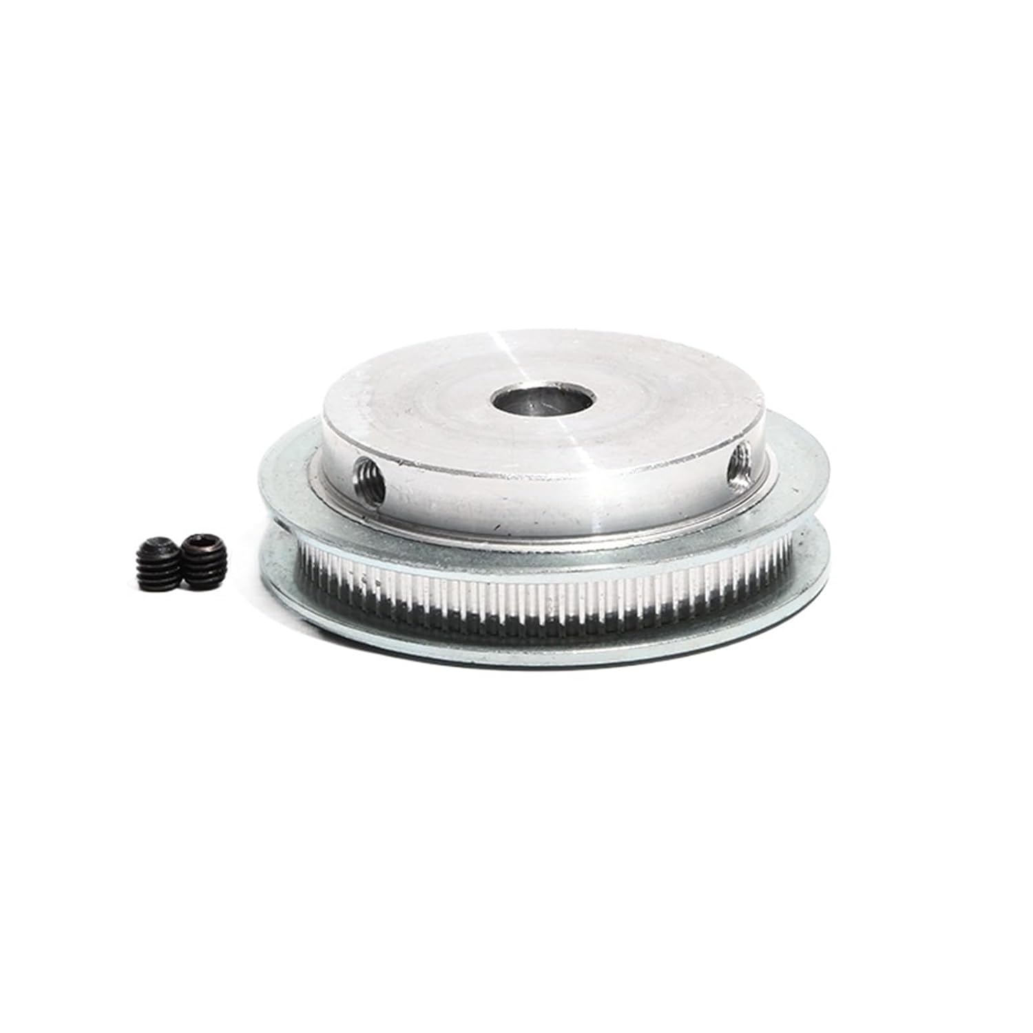 Belt Pulley S2M 54Teeth 5/8/10/15mm Bore S2M-54T 7mm/11mm Belt Width Toothed Pulley Aluminum Alloy Transmission Pulley(6.35mm,11mm)