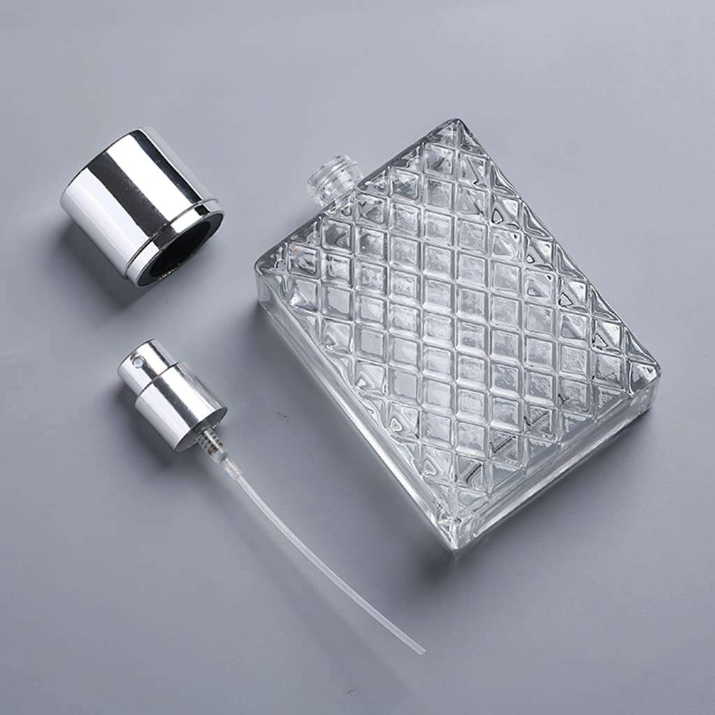 Butelka z kadzidłem, retro butelka z kadzidłem Butelka na perfumy z atomizerem, 100 ml szklane butelki z rozpylaczem, Butelka z atomizerem na perfumy do wielokrotnego napełniania, do olejków eteryczny
