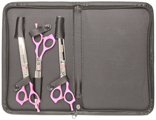 image for ShearsDirect 40 3 Tooth Blender Shear Set, Includes 8.0-Inch Straight,