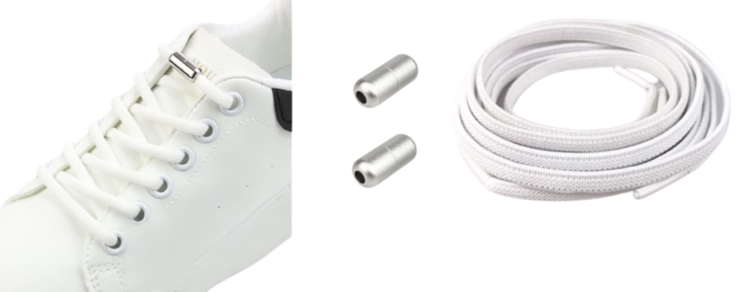 See full amazon price history chart for MOMISY No Tie Elastic Shoelaces, Semicircle Shoe Laces For Kids and Adult, Sneakers Shoelace Locks Laces Shoe Strings, White MOMISY No Tie Elastic Shoelaces, Semicircle Shoe Laces For Kids and Adult, Sneakers Shoelace Locks Laces Shoe Strings, White (B09KGFV2DH) Amazon Price History, Amazon Price Tracker