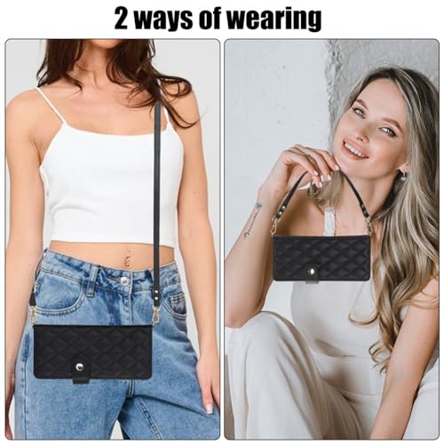 Cordão Crossbody Pen slot Multi Card Carteira Alça de Ombro Capa Para Samsung Galaxy Z Fold 5 3 4 Ca