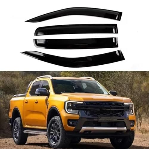 Déflecteur latérale pare-brise pour Ford Ranger T9 2022-2024 XLT XLS XL