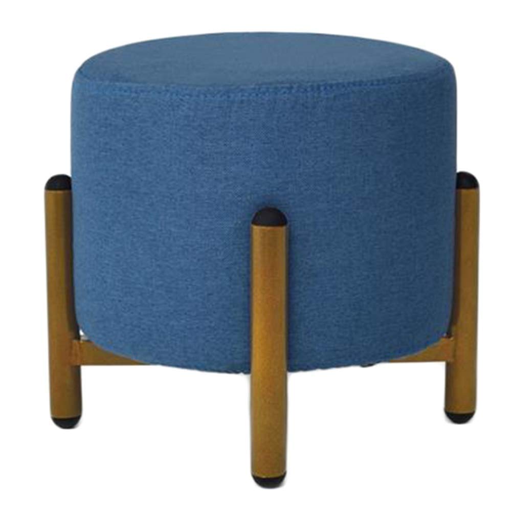 Tabouret à chaussures capitonné pour entrée et salon chaleureux