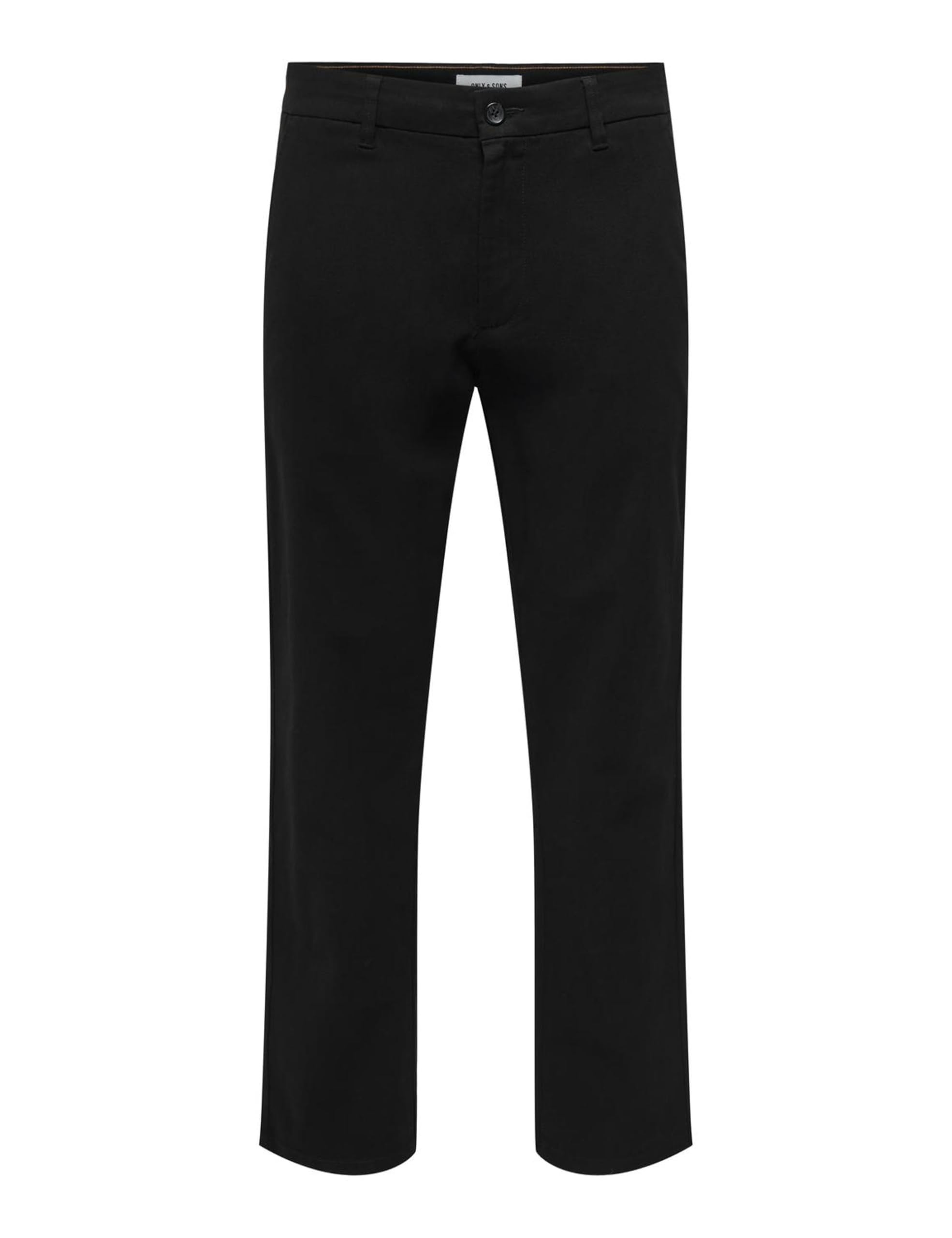ONLY & SONS Onsnicky Straight 0241 Noos Trousers, Black, 30 W/32 L