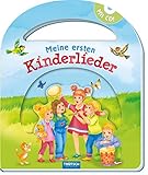 Trötsch Pappenbuch mit Henkel und CD Meine ersten Kinderlieder: Beschäftigungsbuch Kinderbuch Liederbuch (Beschäftigungsbücher: Beschäftigung)