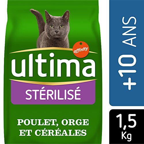 Ultima Chats Stérilisés Aliment Formulé + de 10 Ans 1,5 kg – Ansicht 2