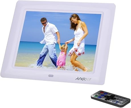 AndoerA 8 TFT LCD Digitalen Bilderrahmen Fotorahmen Wecker MP3 MP4 Video Player mit Entfernten Desktop