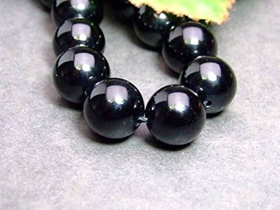 Amazon.co.jp: g3-111D 10mm 1粒売り 5A モリオン 黒水晶 鑑別済・本物