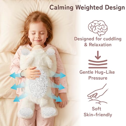 Image of Niuniu Daddy 3.3 lbs 20 inch Weighted Monkey Stuffed Animals for Kids & Adults, Soft Sensory Comfort Plush Toy for Sleeping, Cute Lying Lap Pad Pillow for Huggable Gift