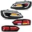 12-14 headlights (demon eyes) + tail lights (red)