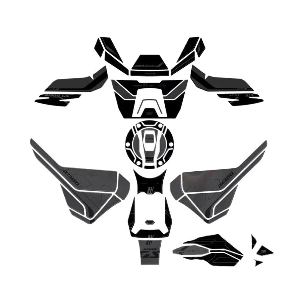 Fuel Tank Protector for R 1300 GS for Adventure R1300GS ADV for Trophy 2025 Motorcycle Epoxy Resin Tank Pad Protection Sticker
