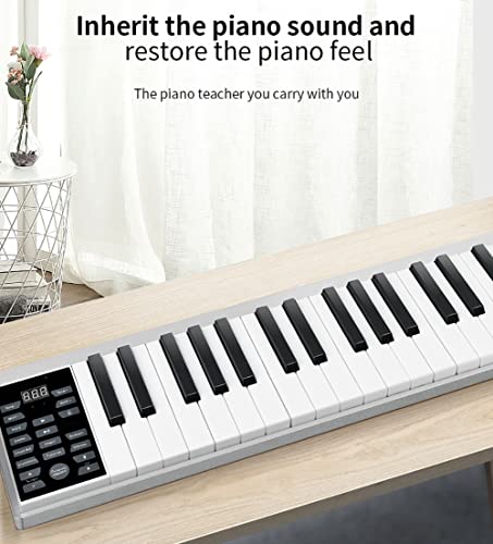 KEMNGO Clavier de Piano à 61 Touches, Piano à Clavier électronique Portable Mince for Enfants débutants, pédale de… - Les Beatles, Paul McCartney, John Lennon, RIngo Starr, George Harrison KEMNGO Clavier de Piano à 61 Touches, Piano à Clavier électronique Portable Mince for Enfants débutants, pédale de… – Image 5