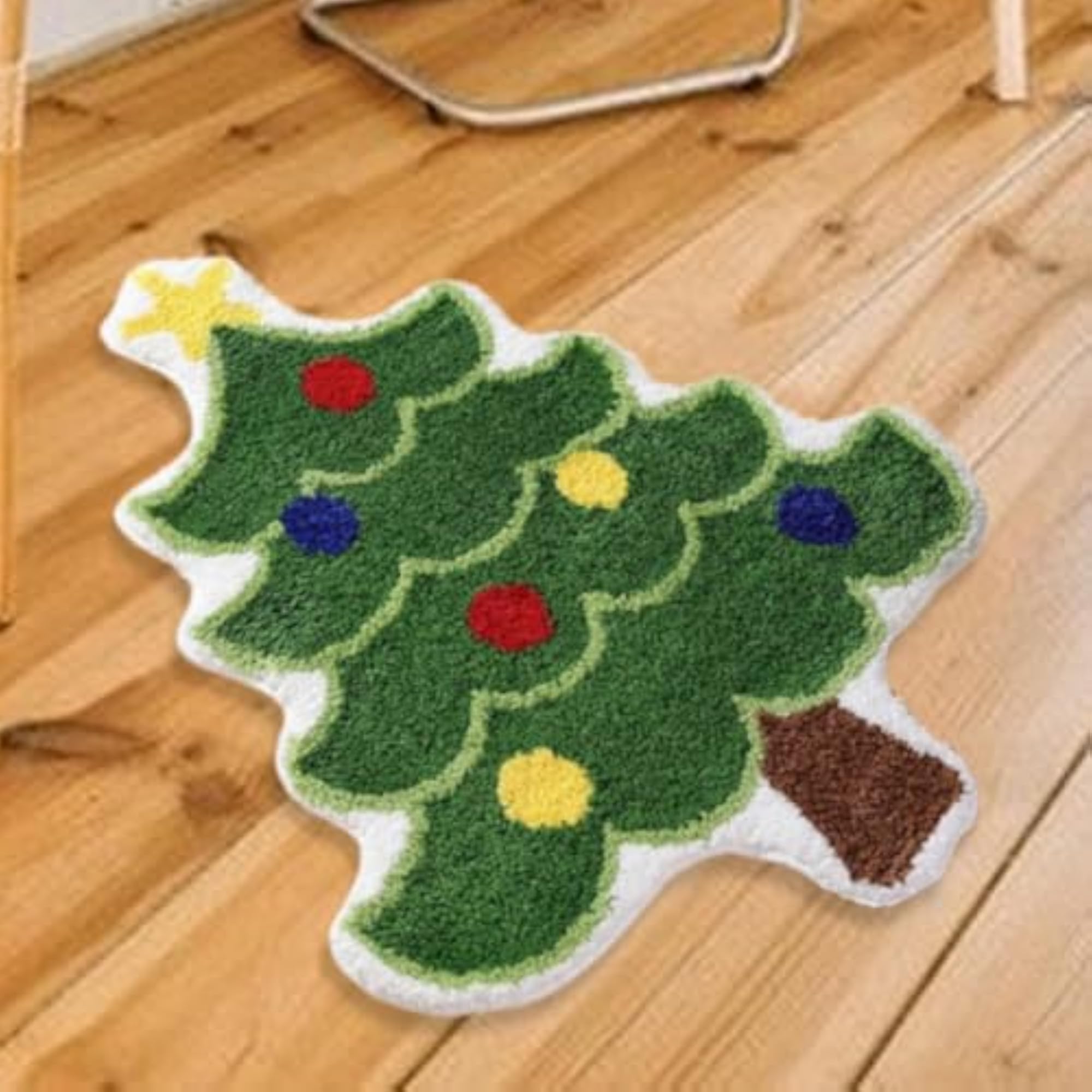 Nordic Non-Slip Comfortable Soft Bathroom Rug with Star