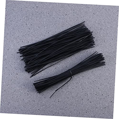 1000 piezas de ataduras para cables recubiertas de plástico, reutilizables para organización de cables en hogar y oficina, fuertes, flexibles y duraderas para manejo de cordones miniatura 7