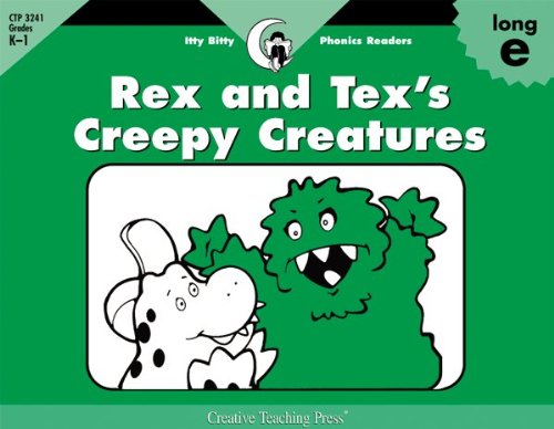 Rex and Tex's Creepy Creatures, Itty Bitty Phonics Reader (Itty-bitty Phonics Readers)