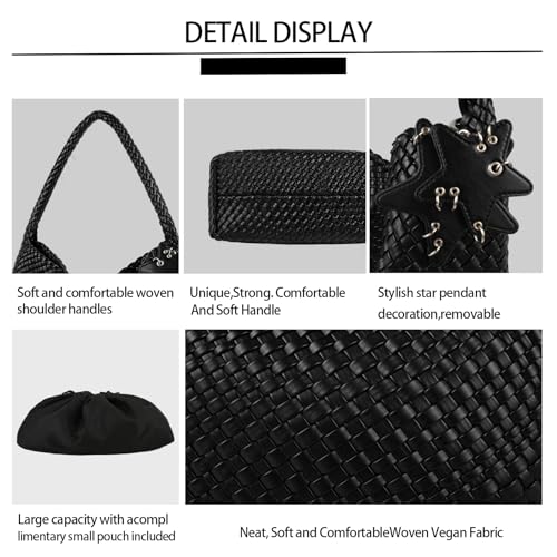 Image of Shoulder Hobo Bags for Women,Summer Beach and Travel Mini Cute Tote Bag,Soft Vegan Leather Underarm Purse for Daily | Soft Underarm Bags