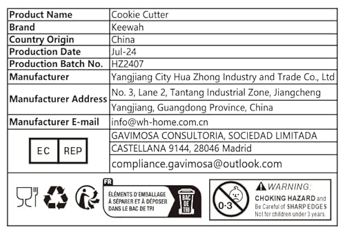 Large Halloween Cookie Cutter Set - 7 Piece - Stainless Steel