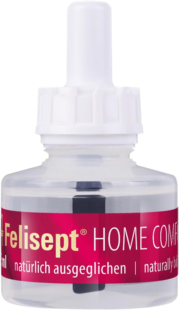 Felisept Home Comfort Флакон для пополнения 45 мл — с натуральной кошачьей мятой — средство для расслабления и успокоения кошек — рекомендовано ветеринарами