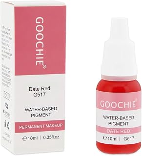 Goochie Superior Semi Organic Liquid Water Based Micro Pigment EU Standard Machine Permanent Makeup Pigment 10ml Lip Pigme... Price In India