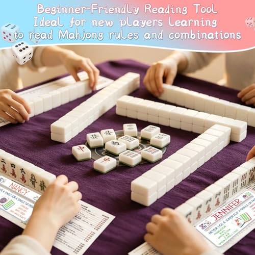 Guía personalizada para Mahjong con nombre y reglas miniatura 3