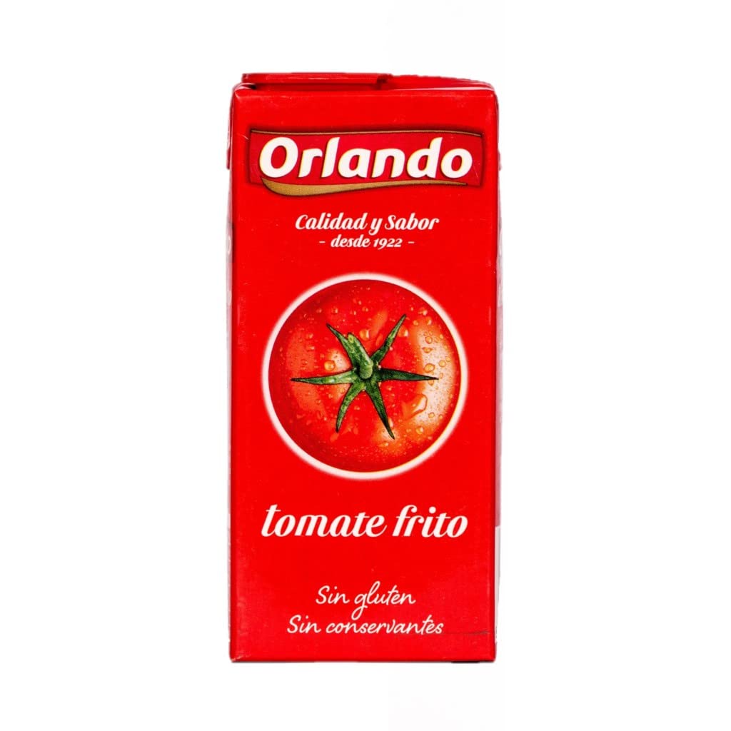 Tomate Frito Gebratene Tomaten Orlando 350 gr. (Packung mit 27)