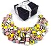 Cuckoo Luckoo Licorice Allsorts, 2 lb Bag in a BlackTie Box