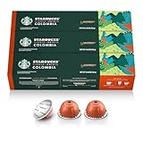 Starbucks by Nespresso Vertuo, Single-Origin Colombia, 30-count Coffee Pods Medium Roast, Brews 7.8 oz
