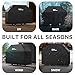 Simple Houseware 72 in. Heavy-Duty BBQ Gas Grill Cover, 600D Polyester Waterproof, Weather-Resistant