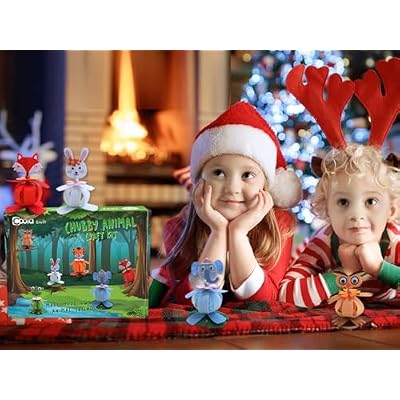 Coola Craft Kits for Kids Felt Animal Toddler Craft - 6Pack Art and Craft DIY Early Educational Toys Suitable Need Best Gift for Kids Age 3-6,7,8,9