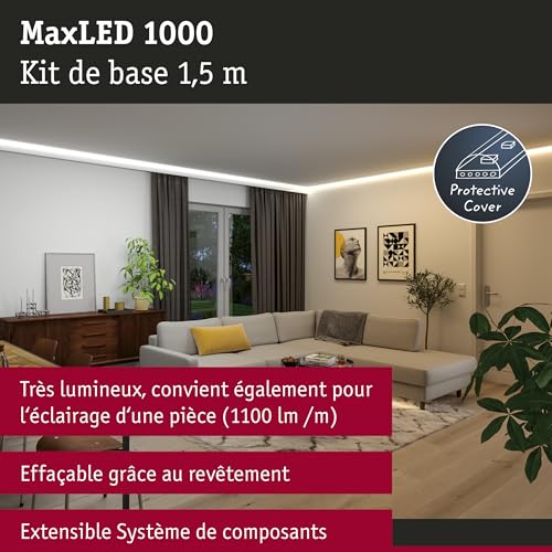 MaxLED 1000 Strip Paulmann ruban LED Tunable White 1,5m kit de base IP44 - 2