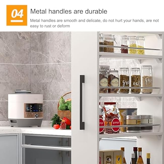 Mobile 7-Cube Storage Shelf with Caster Wheels, Pull-Out Organizer Utility Cart for Home & Office, Versatile Display Cabinet Rack (Grey, 15 * 45cm/6 * 18in)-nL25Dxc3