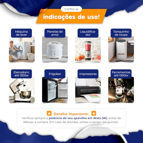 Transformador 2000va Bivolt COnversor Voltagem 110 220v E 220 Para 110v Trafo Para Maquina de Lavar
