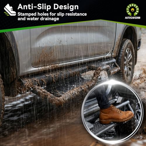 Estribos para RAM 1500 Crew Cab 2019-2026, Negro miniatura 4