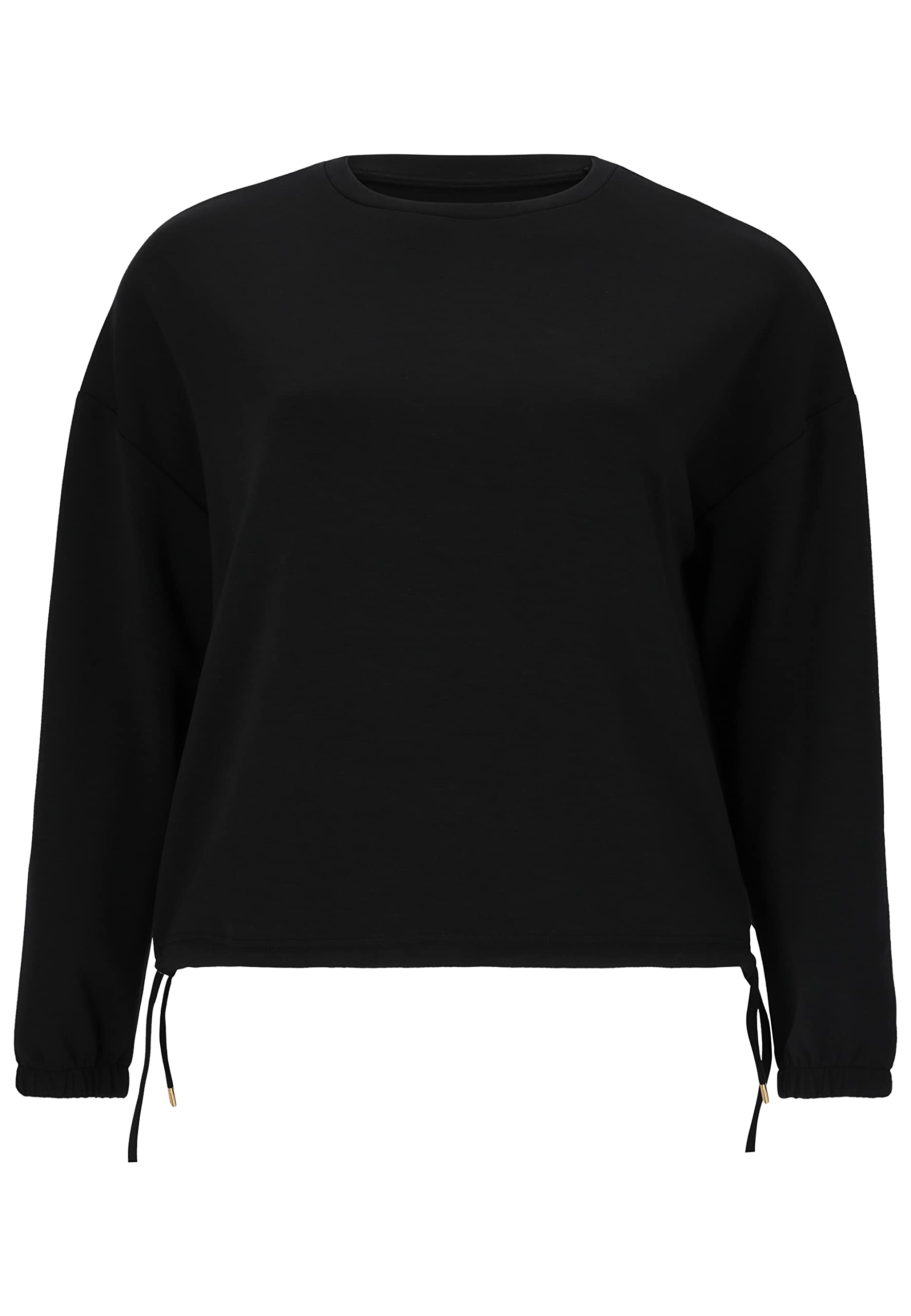 Q SPORTSWEAR Women's Karina Sweatshirt, 1001 Black, 50 (EU)
