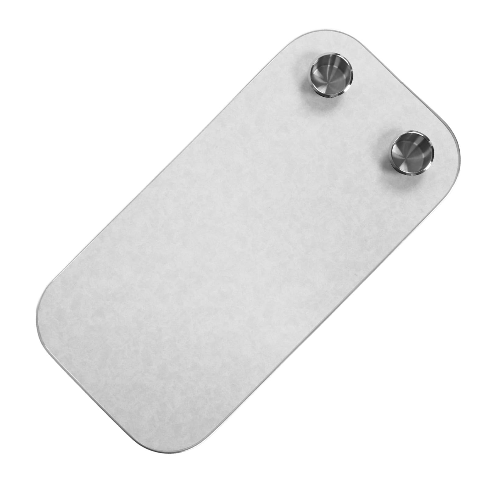 Tbest Blat Stołu na łódkę Zdejmowany Panel Pulpitu z Litego Drewna z 2 Uchwytami na Kubki Wodoodporna Plama do Jachtu RV Marine 800x400mm (WHITE)