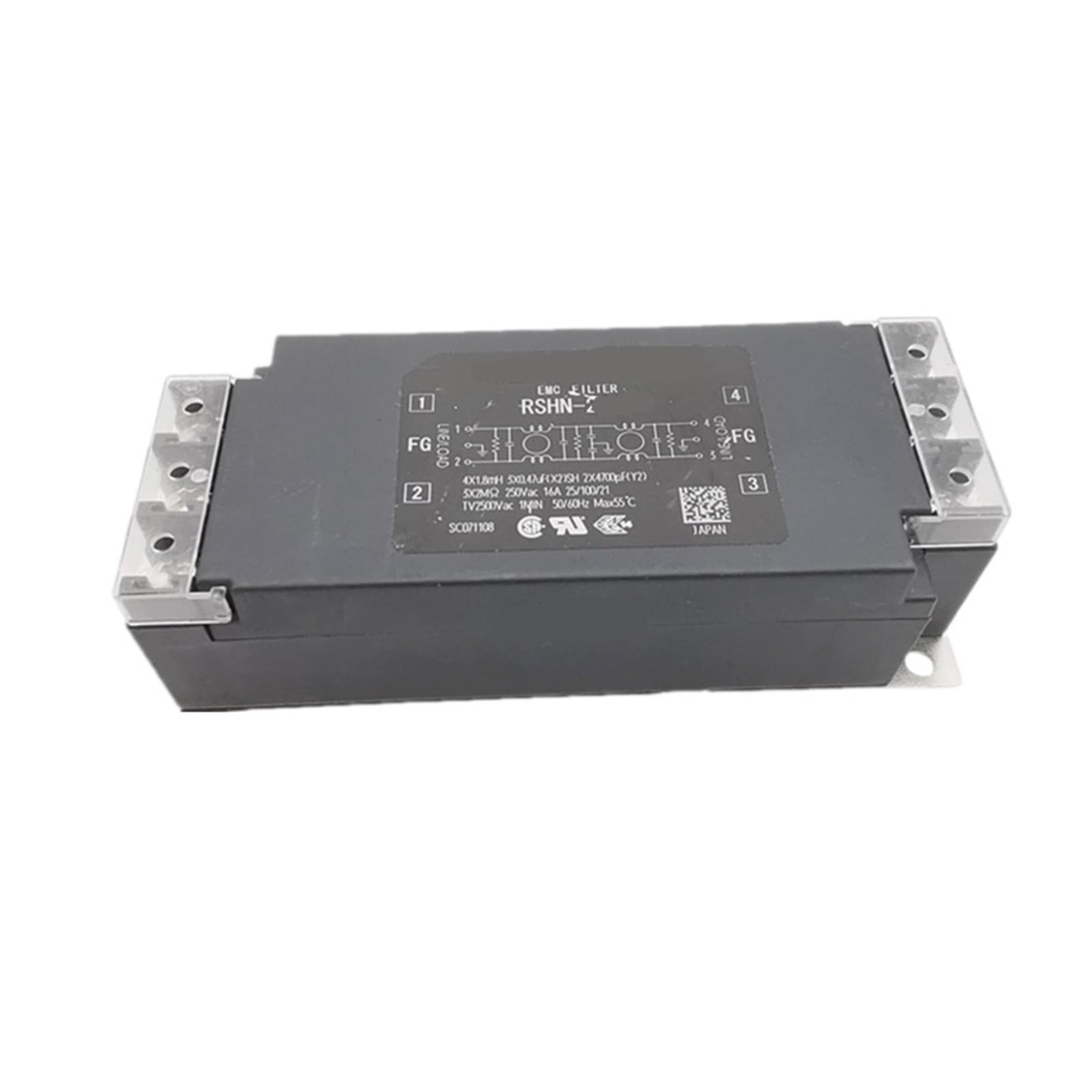 Filtro de potencia RSAN-2003L monofásico 16A anti-interferencias electromagnéticas y ruidos
