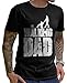 Produktbild Stylotex Lustiges Herren Männer T-Shirt Basic | The Walking Dad | Geschenk für werdende Papas, Größe:L, Farbe:schwarz