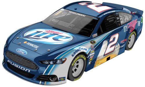Brad Keselowski # 2 Miller Lite 2014 Ford Fusion NASCAR Diecast Car, 1:64 Scale