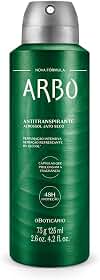Desodorante Antitranspirante Aerossol Arbo 75g o Boticário