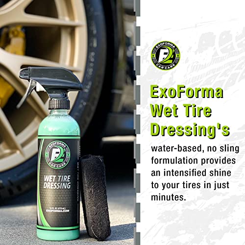 Exoforma WET TIRE DRESSING Spray - Extremely High Shine Tire Dressing thumb #6