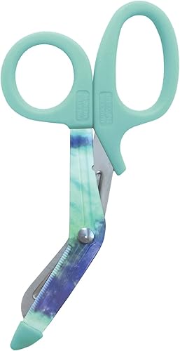 Miniatura 10 de Prestige Medical Tijera utilitaria StyleMate de 5.5 pulgadas, Tie Dye Rainbow