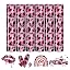 Pink Leopard-6pcs