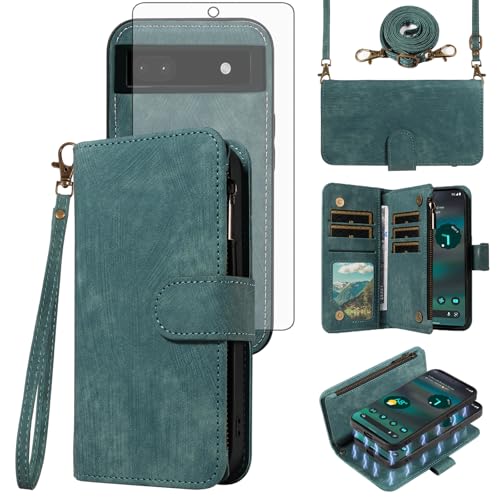 Coque Pixel6A portefeuille Asuwish pour ne plus perdre vos cartes et votre écran