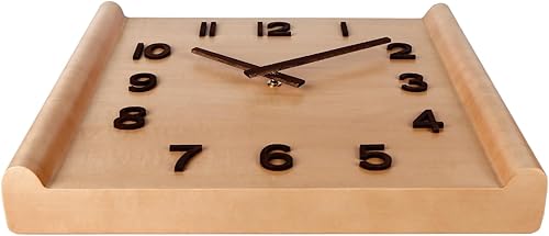Miniatura 5 de Reloj de pared de 14 pulgadas reloj de pared de madera decoraciones para colgar en la pared decoraciones reloj decorativo grande reloj de cuarzo