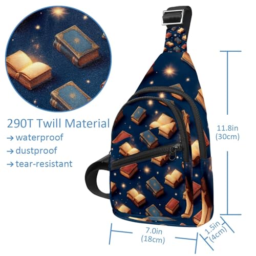 Sac à dos à bandoulière avec sangle réglable taille unique - 4