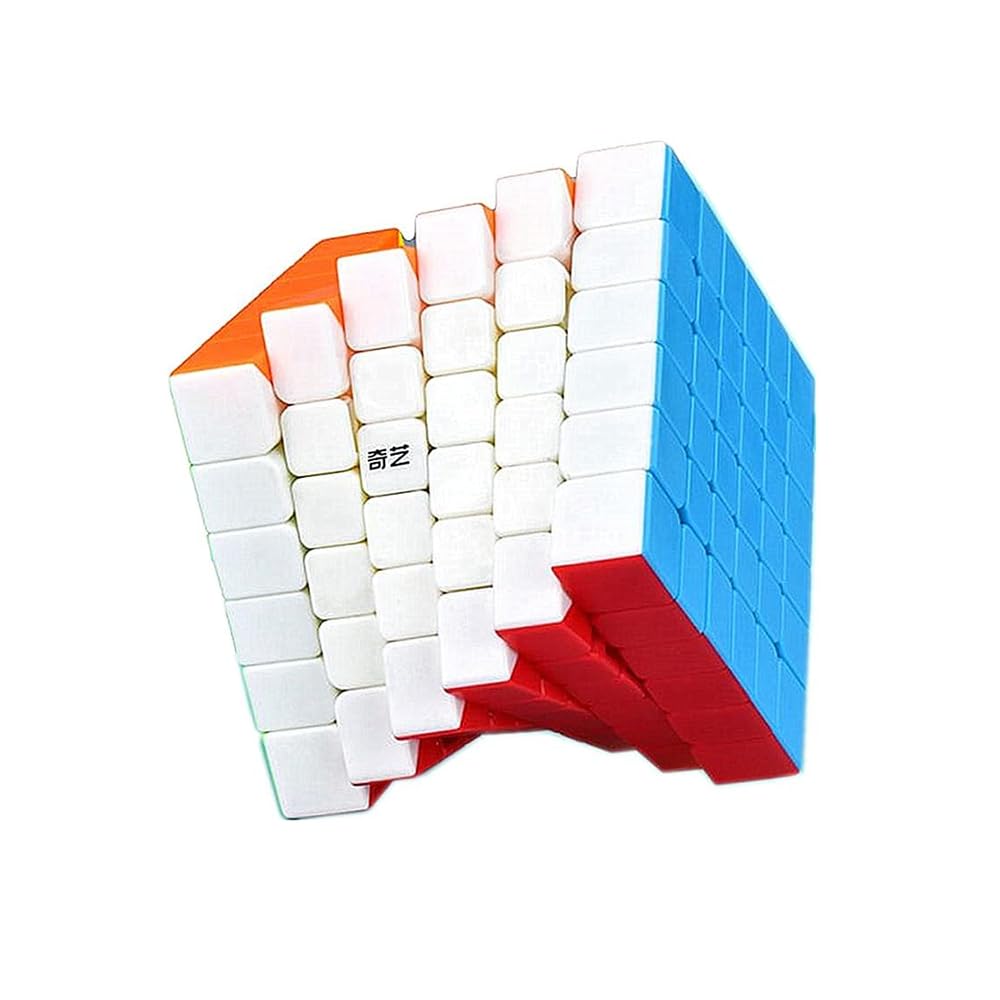 XMDCuber QY Toys Speed Cube 6x6 Stickerless 65 mm, 3D Puzzle 6x6x6 Magic Cube Toy, Gift Ideas Teenager Girls Children Adults