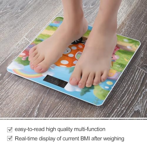 Báscula digital precisa estilo Orange Polka Dot hasta 180 kg miniatura 5