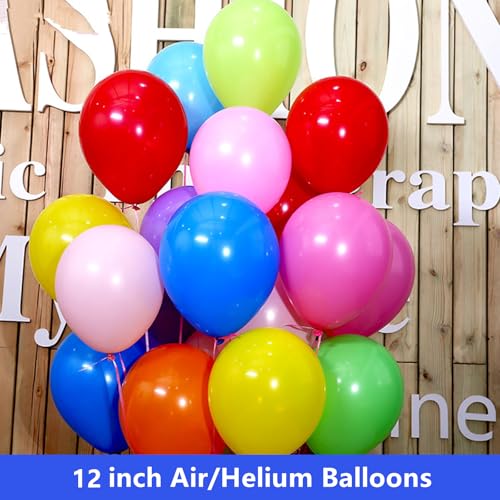 Image of 12 inch Red Latex Balloons, 60 pcs Thick Balloons for Party Decorations (12inch Red)