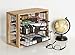 Kate and Laurel Tanner Rustic Wood and Metal Desktop Drawer Organizer