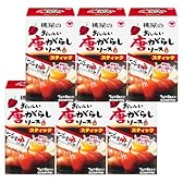 ※値下げ!1箱あたり123円!桃屋 おいしい唐がらしソーススティック 42g(6P箱)×6箱 【ペッパーソース 使い切り 辛味ソース 】 739円!